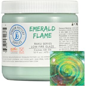 Penguin Pottery Glazes - Raku Series - Penny 4ur Thoughts - Low Fire (16oz | 473ml) in Kuwait