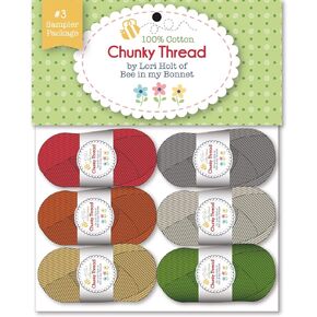 Lori Holt of Bee in my Bonnet Set 3 Chunky Thread SAMPLR