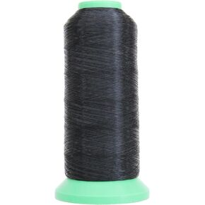 Threadart Black Nylon Invisible Thread | Huge 6600 Meter Spools 0.004 (0.12mm) Diameter Thread | Very Fine Monofilament