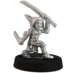 Stonehaven Gnome Assassin Miniature Figure (for 28mm Scale Table Top War Games) - Made in USA in Saudi Arabia