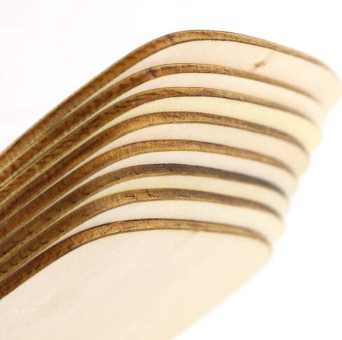 8 عبوات من قصاصات ميسون خشبية غير منتهية مقاس 30.48 سم من Newbested ، قطع خشبية طبيعية فارغة على شكل جرة ماسون للطلاء، الحرف اليدوية والديكورات المنزلية in Kuwait