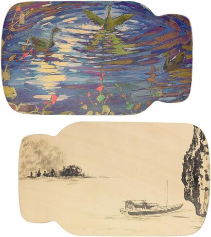 8 عبوات من قصاصات ميسون خشبية غير منتهية مقاس 30.48 سم من Newbested ، قطع خشبية طبيعية فارغة على شكل جرة ماسون للطلاء، الحرف اليدوية والديكورات المنزلية in Kuwait