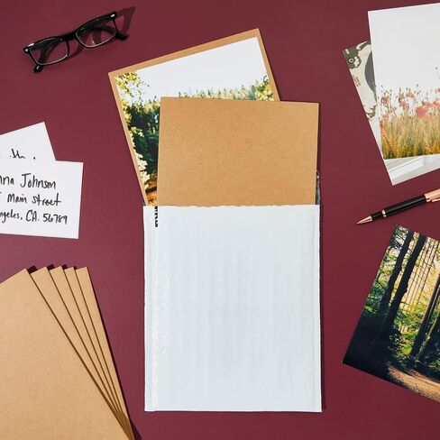 24 Sheets 8.5x11 Corrugated Cardboard Backing, Inserts for Dividers, Packing, Mailing, Crafts (Brown) in Saudi Arabia
