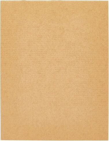 24 Sheets 8.5x11 Corrugated Cardboard Backing, Inserts for Dividers, Packing, Mailing, Crafts (Brown) in Saudi Arabia