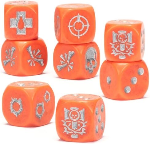Necromunda - Goliath Ash Wastes Gang Dice Set in Kuwait