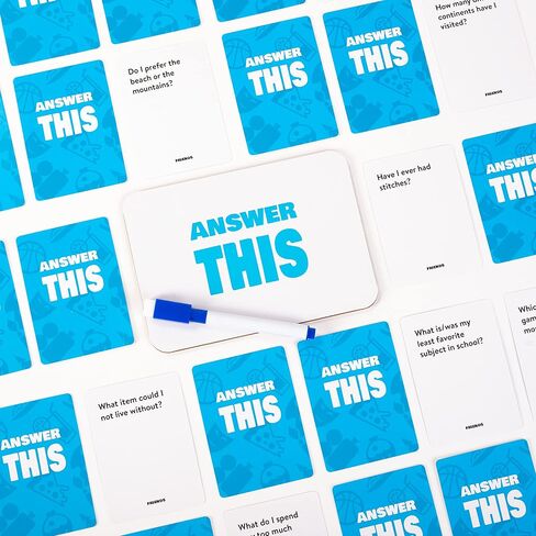 Answer This - How Well Do You Know Your Family & Friends? - Fun Party Card Game for Teens & Adults - Great Conversation Starter in Kuwait