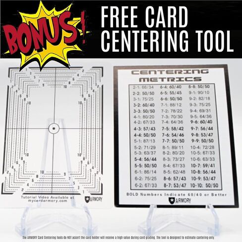 ARMORY 100 حزمة من أدوات التحميل العلوية غير الملحومة لبطاقات التداول القابلة للتحصيل مع طبقة قابلة للتقشير + 100 حزمة من الأكمام الصغيرة + أداة توسيط مجانية للبطاقة! | محمل علوي آمن للأشعة فوق البنفسجية مقاس 3x4 بوصة | توبس بوكيمون MTG Kpop in Kuwait