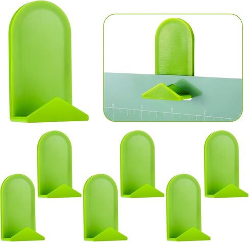 6 Pieces Cutting Mat Hanger, 2.17 Inch x 1.19 Inch Cutting Mat Storage, Standard Grip Cutting Mat Holder, Green Cut Mats Accessories in Saudi Arabia