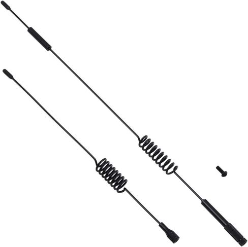 انابيب هوائي معدنية لتزيين السيارة التي تعمل بجهاز تحكم عن بعد لسيارة تراكساس TRX4 محوري SCX10 90046 RC4WD D90 D110 تاميا CC01، 29 سم و20 سم in Kuwait