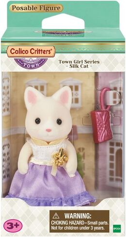 Calico Critters Town Girl Series - Silk Cat -, 3 inches in Saudi Arabia