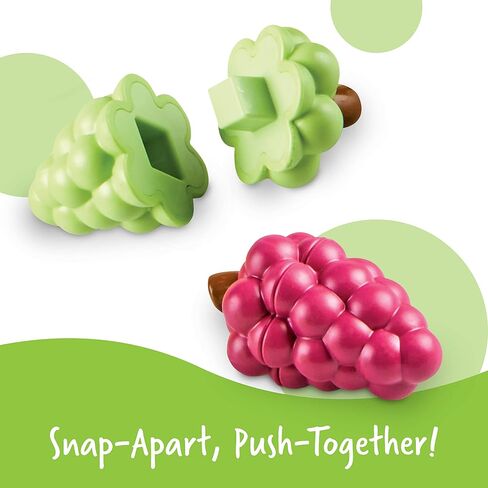 Learning Resources Snap-n-learn Fruit Shapers,Fine Motor Toy for Toddlers, Ages 2+ in Saudi Arabia