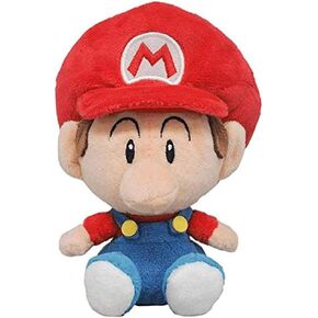Little Buddy 1247 Super Mario All Star Collection Baby Mario Plush, 6" in Saudi Arabia