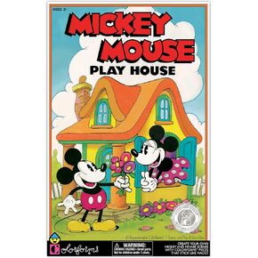 Colorforms — Mickey Mouse Play House Retro Play Set — Mickey and Minnie Mouse! — Pieces Stick Like Magic! — Ages 3+ in Kuwait