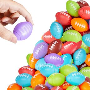 WELLVO 24 Pack American Football Fidget Spinner, Football Party Favors, Sport Event, Goodies Bag Easter Basket Stuffers, Pinata Filler, Kids Birthday Party Favor Toys