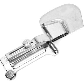HEEPDD Sewing, Steel Flat Seamer Folder Adjustable Rolled Hem Foot for Home Industrial Sewing Machine(1)