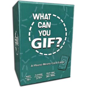 What Can You GIF? The Hilarious Funny Card Game For GIF Lovers - Games and Gift for Adults, Teens & Tweens - 3-12 Players by TwoPointOh Games