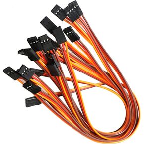 VIMVIP 3Pin 30 سم كابل تمديد مؤازر 22AWG 60 سلك سلك ذكر إلى ذكر Futaba JR لـ DJI Phantom 4 3 2 DJI Inspire 2 1 وغيرها من طائرات التحكم عن بعد in Kuwait