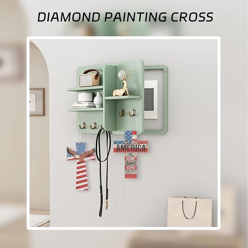 2 حزمة عبر الماس مجموعات اللوحة 5D DIY الماس اللوحة عبر شكل خاص الماس الفن عدة فراشة الطيور شنقا جدار المنزل ديكور عيد الميلاد مع أدوات للبالغين والأطفال in Kuwait