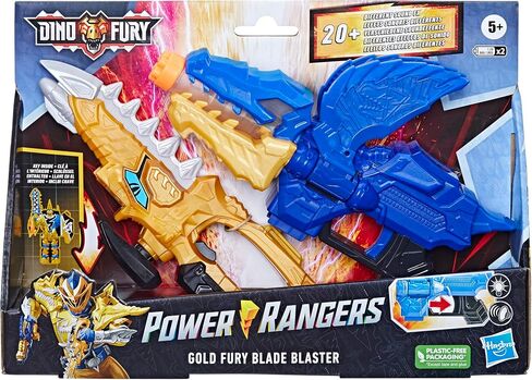 Power Rangers Dino Fury Gold Fury Blade Blaster Superhero Costume Accessory Ranger Morpher with Electronics Great Gift for Kids Ages 5 & Up in Saudi Arabia