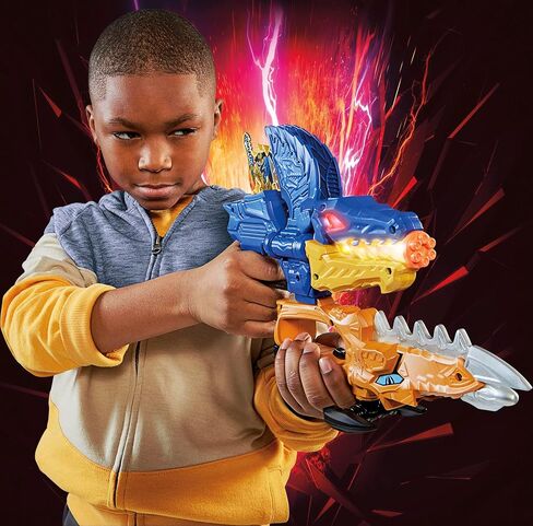 Power Rangers Dino Fury Gold Fury Blade Blaster Superhero Costume Accessory Ranger Morpher with Electronics Great Gift for Kids Ages 5 & Up in Saudi Arabia