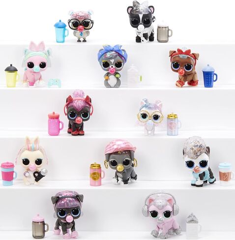 L.O.L. Surprise! LOL Surprise Glitter Color Change Pets with 5 Surprises- Collectible Pet Including Glittery Accessories, Holiday Toy, Great Gift for Kids Girls Boys Ages 4 5 6+ Years Old in Kuwait