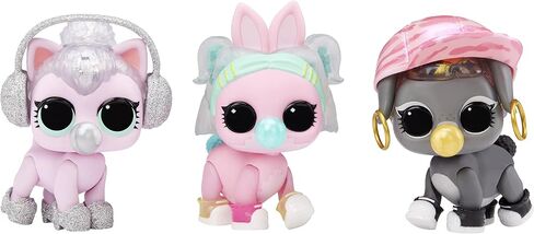 L.O.L. Surprise! LOL Surprise Glitter Color Change Pets with 5 Surprises- Collectible Pet Including Glittery Accessories, Holiday Toy, Great Gift for Kids Girls Boys Ages 4 5 6+ Years Old in Kuwait