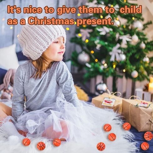 24 قطعة من الكرات النطاطة الرياضية من Woozettn، هدايا حفلات كرة السلة للأطفال، كرة السلة عالية الارتداد، كرات الهالوين النطاطة من أجل هدايا الحفلات، ألعاب الكرة، مواد تخزين (32 مم) in Kuwait