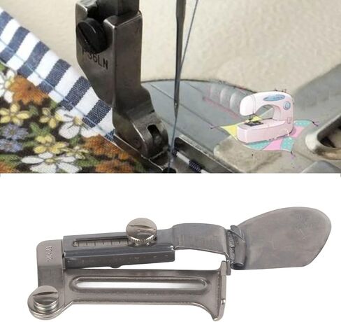HEEPDD Sewing, Steel Flat Seamer Folder Adjustable Rolled Hem Foot for Home Industrial Sewing Machine(1) in Saudi Arabia