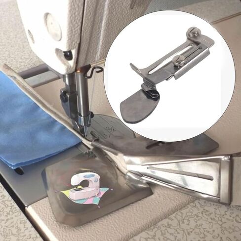 HEEPDD Sewing, Steel Flat Seamer Folder Adjustable Rolled Hem Foot for Home Industrial Sewing Machine(1) in Saudi Arabia