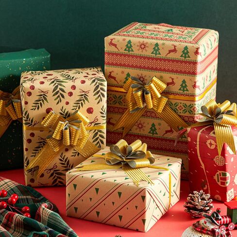 40 قطعة من فيونكة السحب، متوسطة، 4 بوصات، فيونكة لامعة، زينة الزفاف، أشرطة هدايا عيد الميلاد، 40 قطعة، لامعة (ذهبي) in Kuwait