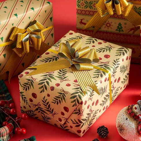 40 قطعة من فيونكة السحب، متوسطة، 4 بوصات، فيونكة لامعة، زينة الزفاف، أشرطة هدايا عيد الميلاد، 40 قطعة، لامعة (ذهبي) in Kuwait