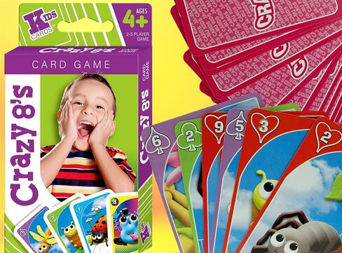 JA-RU Go Fish Card Game (1 Pack) Size 4.7"x 3" Colorful Family Card Games for Kids and Adults. Indoor Recess Toys. Classic Board Games. Stocking Stuffers. GoFish-3604-1s in Saudi Arabia
