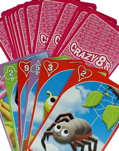 JA-RU Go Fish Card Game (1 Pack) Size 4.7"x 3" Colorful Family Card Games for Kids and Adults. Indoor Recess Toys. Classic Board Games. Stocking Stuffers. GoFish-3604-1s in Saudi Arabia
