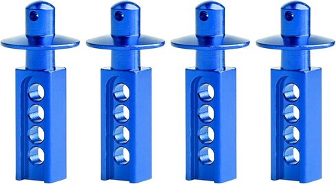 FriHobby RC Body Post يتصاعد من الألومنيوم لـ Traxxas Mini E-Revo 1/16 4WD Racing Monster Truck 4PCS (أزرق داكن) in Kuwait