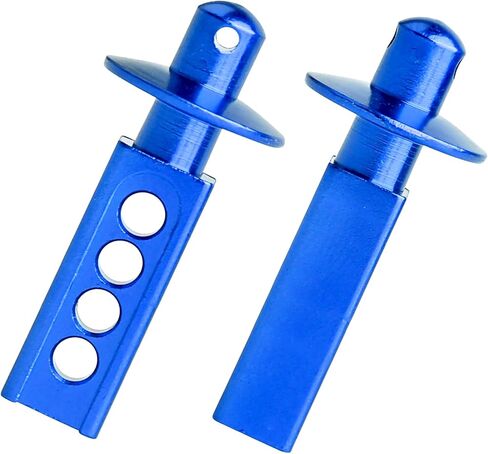 FriHobby RC Body Post يتصاعد من الألومنيوم لـ Traxxas Mini E-Revo 1/16 4WD Racing Monster Truck 4PCS (أزرق داكن) in Kuwait