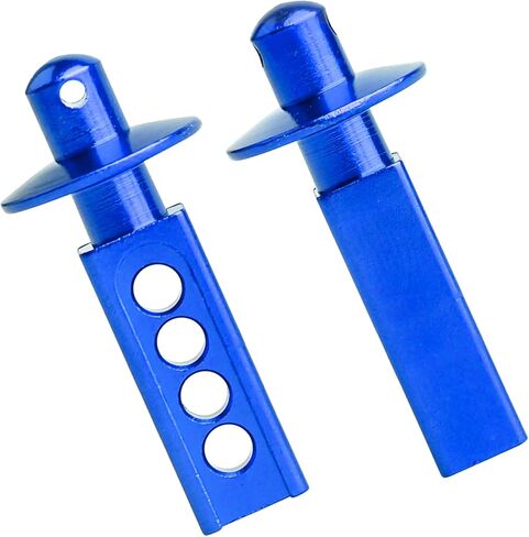 FriHobby RC Body Post يتصاعد من الألومنيوم لـ Traxxas Mini E-Revo 1/16 4WD Racing Monster Truck 4PCS (أزرق داكن) in Kuwait