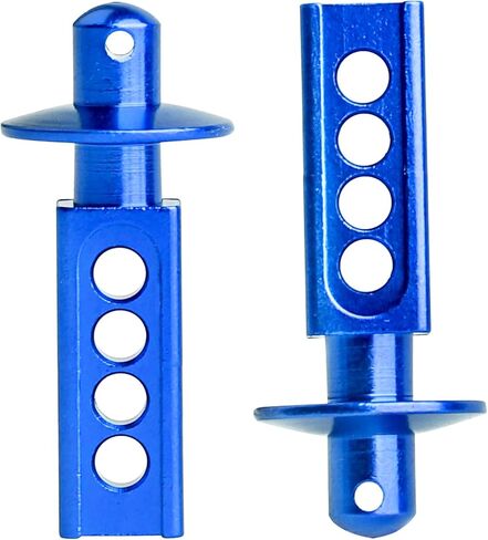 FriHobby RC Body Post يتصاعد من الألومنيوم لـ Traxxas Mini E-Revo 1/16 4WD Racing Monster Truck 4PCS (أزرق داكن) in Kuwait