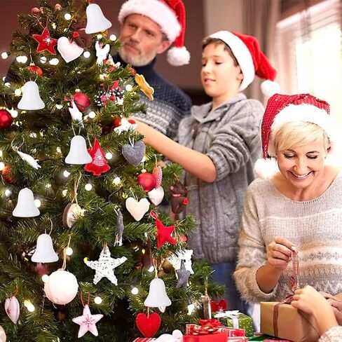 20 قطعة من جرس جلجل الفوم، أجراس عيد الميلاد، لوازم حرفية يدوية من الفوم الأبيض، مجموعات تشكيل كرات إسفنجية بيضاء، زينة معلقة لشجرة عيد الميلاد، هدايا فنية للبالغين in Kuwait