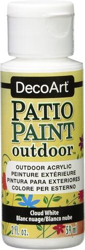 PATIO PAINT ACRYLIC CLOUD WHITE 2OZ in Saudi Arabia