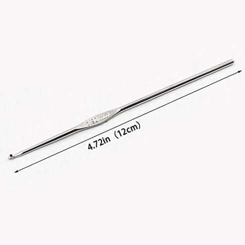 16 PCS Steel Latch Hooks Needle, Crochet Hook with Different Size. in Saudi Arabia