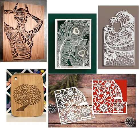 Explore Premium 2 Pack Fine Point & Deep Cut Blade Holder with 4Pcs Fine Point Blades Compatible with Explore 3 / Air 2 / Air/Maker 3/ Maker Cutting Machine in Kuwait