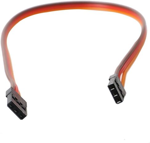 VIMVIP 3Pin 30cm Servo Extension Cable 22AWG 60 Cores Wire Male to Male Futaba JR for DJI Phantom 4 3 2 DJI Inspire 2 1 and Other Remote Control Aircraft in Kuwait