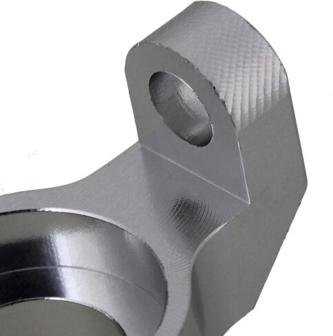 Mxfans Silver Al. Upgrade Parts SCX0002 C-Hub Carrier & AX30496 Steering Hub Carrier(L/R) Replacement for AXIAL RC1:10 Off Road Car Pack of 2 in Saudi Arabia