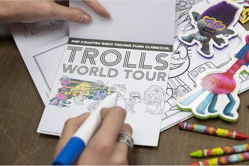 Bendon Imagine Ink Coloring Game Book, Magic Ink Pictures, Mess Free Marker (Trolls World Tour) in Saudi Arabia