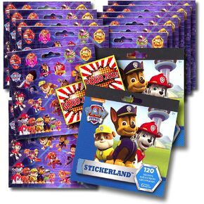 Nick Jr. Studios PAW Patrol Stickers Party Favors - Bundle of 12 Sheets 240+ Stickers Plus 2 Specialty Stickers! in Saudi Arabia