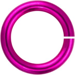 Weave Got Maille 18-Gauge 4.5mm حلقات القفز النحاسية المطلية باللون الفوشيا - 1 أونصة in Kuwait