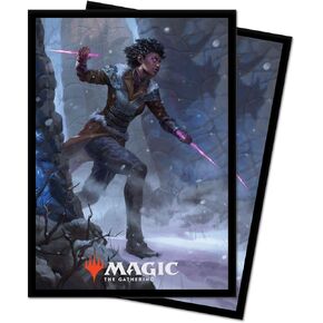 Kaldheim 100ct Sleeve Featuring Kaya The Inexorable for Magic: Protect Your Cards with ChromaFusion Technology and Always be Ready for Battle Against Friends Or Enemies in Style in Kuwait