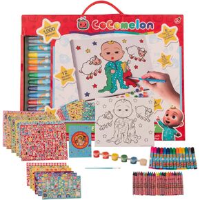 Innovative Designs Sonic The Hedgehog Creative Coloring Canvas Painting and Activity Set for Kids, 1000+ pcs