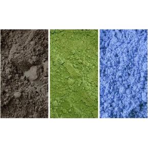 مجموعة ريلاكس - عبوة من 3 صبغات معدنية (80 مل | 2.7 اونصة سائلة): رمادي حديد مصبوب | اخضر سيميلي كروم | لافندر in Kuwait