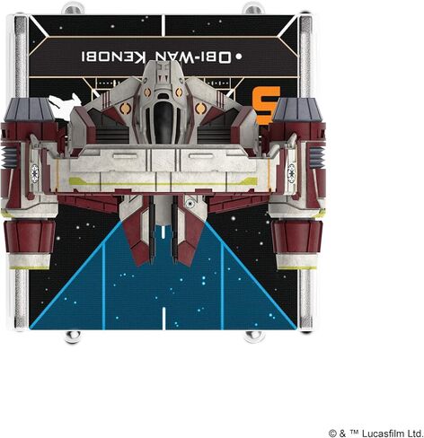 Star Wars X-Wing 2nd Edition Miniatures Game Eta-2 Actis-Class Interceptor EXPANSION PACK | Strategy Game for Adults & Teens | Ages 14+ | 2 Players | Avg. Playtime 45 Mins | Made by Atomic Mass Games in Kuwait
